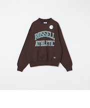 RUSSELL ATHLETIC: 〈洗濯機可能〉プロコットン ロゴプリント クルーネック スウェット