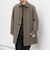 【WEB限定】SORONA(R) 中綿 ミニマル ステンカラー コート◆