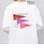 SNOOPY コラボ ヴィンテージライク ペナント グラフィック プリント Tシャツ(ロンT)◇
