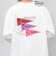 SNOOPY コラボ ヴィンテージライク ペナント グラフィック プリント Tシャツ(ロンT)◇