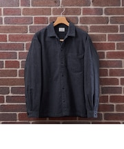 AUTHENTIC: ウィークエンド シャツ ソリッド ネル