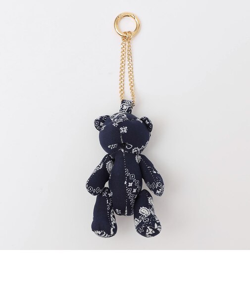 【WEB限定】ペイズリー ベア キーチャーム Small