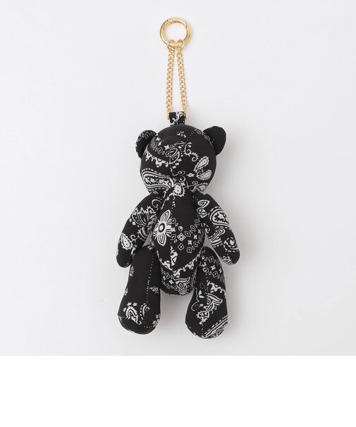 【WEB限定】ペイズリー ベア キーチャーム Medium