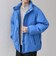 〈撥水/防風〉ワッシャーナイロン スタンドカラー 中綿 ショート ジャケット◇