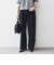 《予約》エア ニードル センタープレス ストレート パンツ