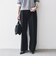 《予約》エア ニードル センタープレス ストレート パンツ