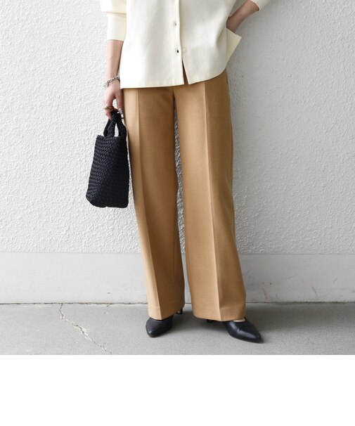 《予約》エア ニードル センタープレス ストレート パンツ