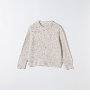 【SHIPS any別注】TRICOTS JEAN MARC:〈洗濯機可能〉モヘヤ ミックス ニット プルオーバー
