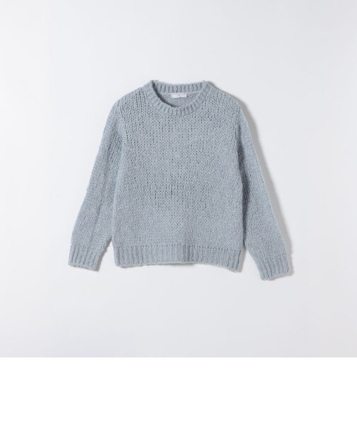 【SHIPS any別注】TRICOTS JEAN MARC:〈洗濯機可能〉モヘヤ ミックス ニット プルオーバー