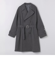 City Ambient Products: リラックス メルトン ダブル ロング コート