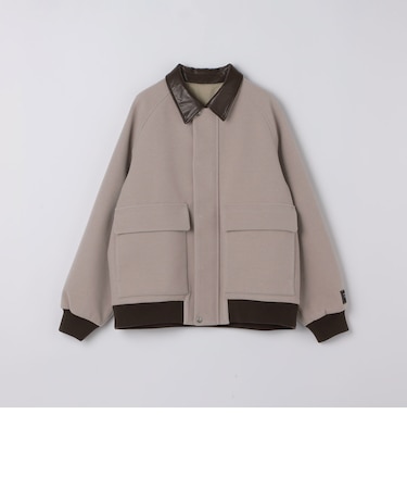 〈防風〉ウール ミックス ショート ブルゾン