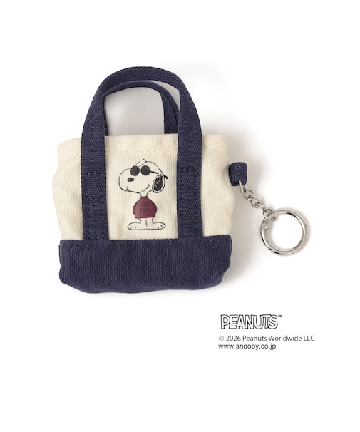 【SHIPS any別注】PEANUTS / SNOOPY ミニ トートバッグ チャーム