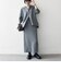 《予約》【WEB限定】〈手洗い可能〉ニット シャツ × タイトスカート セットアップ