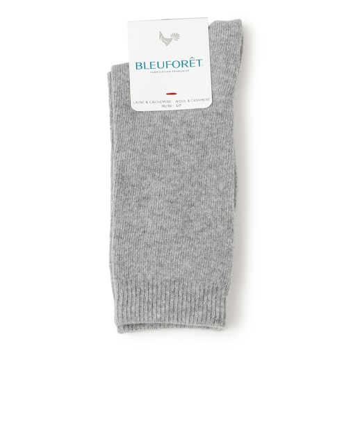 BLEU FORET:SLD COL WL SOCKS