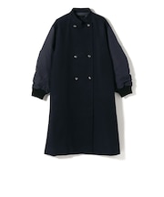 《予約》【SHIPS別注】Nell: メルトン コンビ ロング コート