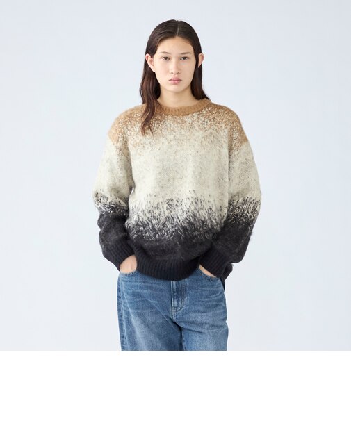 City Ambient Products: トリプル グラデーション シャギー ニット