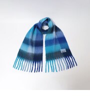 City Ambient Products: シャギー チェック ボリューム マフラー