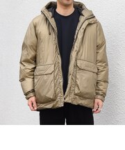 〈撥水/防風〉PERTEX(R) × PRIMALOFT(R) フード 中綿 ジャケット◆