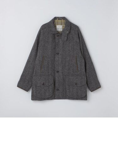 【SHIPS別注】CHRYSALIS: CHILTERN ツイード ヘリンボーン フィールド コート