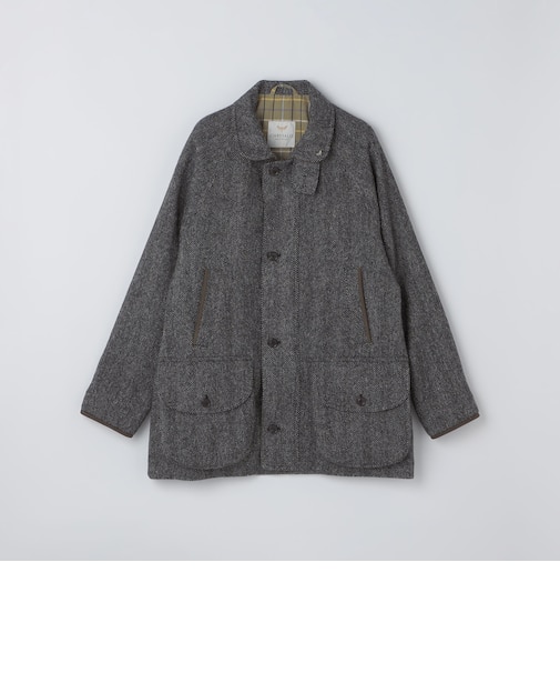 【SHIPS別注】CHRYSALIS: CHILTERN ツイード ヘリンボーン フィールド コート