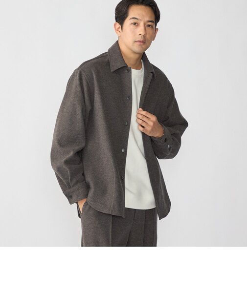 〈セットアップ対応〉Comfy Line ニードル ジャージー シャツアウター