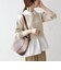 《予約》【WEB限定】〈手洗い可能〉レギュラーカラー シャツ ドッキング ペプラム ニット