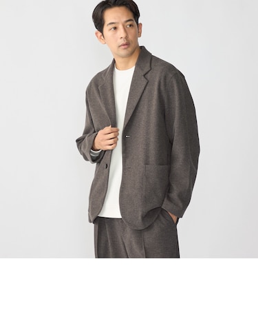 〈セットアップ対応〉Comfy Line ニードル ジャージー ジャケット