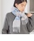 カシミヤ リバーシブル マフラー 26AW