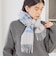 カシミヤ リバーシブル マフラー 26AW