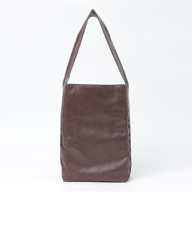 【SHIPS別注】Kaan: Faux LEATHER MEDIUM TOTE