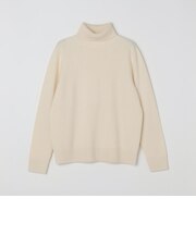 カシミヤ ウール タートルネック ニット