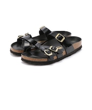 【ビルケンシュトック】フランカ ハーフエクスクィジット/パテントブラック ビルコフロー/サンダル