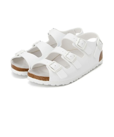 【ビルケンシュトック】オスロ ハーフエクスクィジット/ホワイト ビルコフロー/サンダル レディース