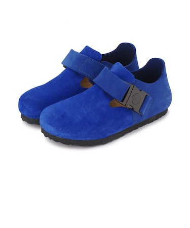 【ビルケンシュトック】ロンドン/ウルトラブルー ヌバック スエード/シューズ メンズ レディース