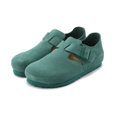 【ビルケンシュトック】ロンドン/ダークティール スエードレザー/シューズ メンズ レディース/ LONDON