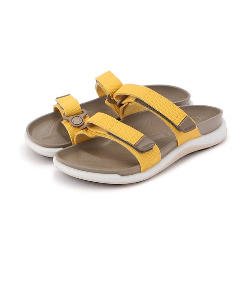 MOHI＞スエード ビッグベルト ボストンサンダル｜ビューティー