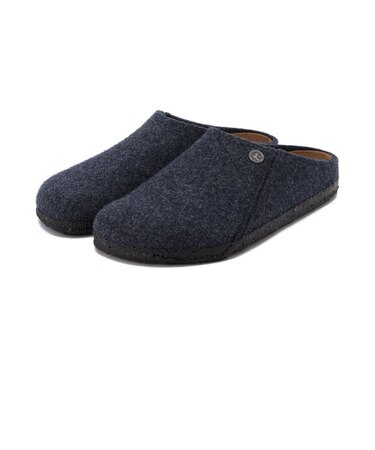 【ビルケンシュトック】ツェルマット/ダークブルー ウールフェルト/ルームシューズ メンズ