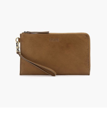 【オーマイバッグ】トラベルウォレット/エコクラシックキャメル/財布 メンズ レディース