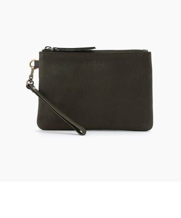 【オーマイバッグ】スコッティ/グリーン ソフトグレイン ナチュラルレザー/財布 メンズ レディース