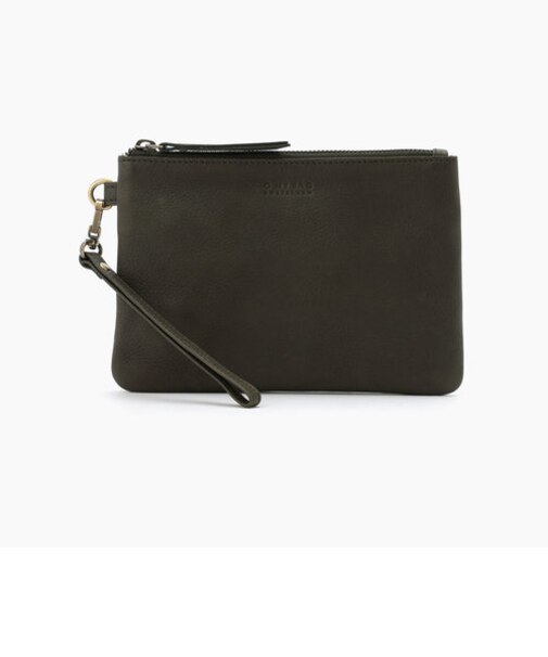 【オーマイバッグ】スコッティ/グリーン ソフトグレイン ナチュラルレザー/財布 メンズ レディース