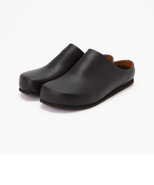 【美品】ビルケンシュトック　ロンドン ビルケンシュトック】ロンドン/ブラック ナチュラルレザー/シューズ