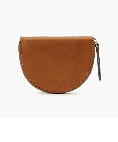 【未使用品】O MY BAG オーマイバッグ　２つ折り財布　ボルドー　赤　レッド ◇◇ミニマリストの財布◇◇ボルドー 赤 ミニマル コンパクト