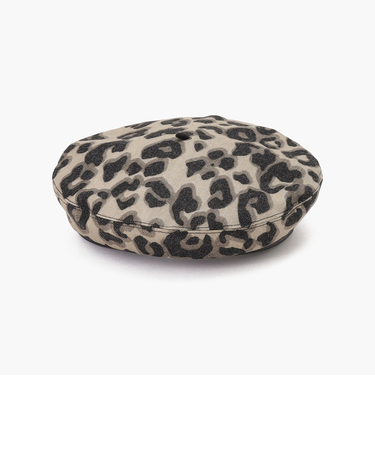 【ロレール×ザ キョウトバッセン】ブルース/レオパード コットン/ベレー メンズ レディース