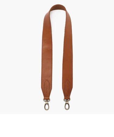 【オーマイバッグ】リバーシブル クロスボディストラップ/コニャック ナチュラルレザー/アクセサリー