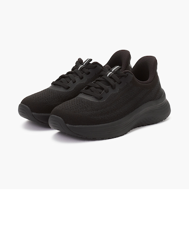 【オーソフィート】ニラ ミディアム/ブラック テキスタイル/シューズ レディース/Orthofeet