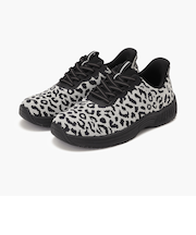 【オーソフィート】キタ ワイド/スノーレオパード テキスタイル/シューズ レディース