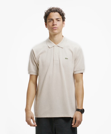 『L1264』定番半袖ポロシャツ（杢糸）