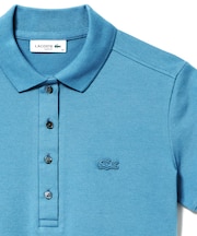 スリムフィット ストレッチコットンピケポロシャツ(半袖)