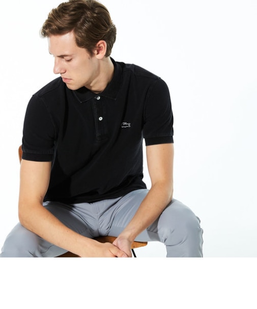 インディゴ ポロシャツ