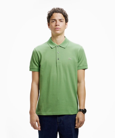 ソリッド スリムフィット ストレッチポロシャツ（半袖）